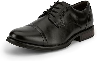 حذاء أكسفورد رجالي من Dockers مطبوع عليه Garfield Dress Cap Toe - متوفر بعرض عريض