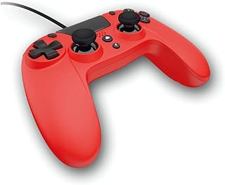 Gioteck Manette filaire premium avec port minijack VX4 Rouge pour PS4 et PC، من جيوتيك، USB، أحمر