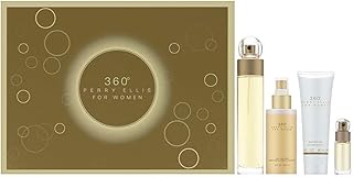 مجموعة عطر او دي تواليت 360 للنساء 100 مل + بخاخ ميست بي 118 + جل استحمام 90 + 7.5 من بيري اليس