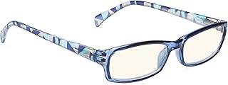 BLUELESS Fashion Ladies Computer Glasses - Pattern Design Readers Eyeglasses