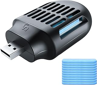 طارد البعوض من موسكيلر، يعمل بمنفذ USB للاستخدام الداخلي والخارجي مع منطقة حماية للبعوض بطول 20 قدم