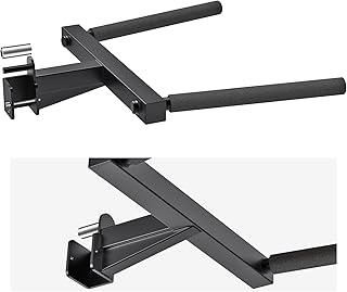 Kipika Y-Shaped Dip Bar for 2"x2"and 3"x3" Power Cage - Dip Bar Attachments for Home Gym - Heavy Duty Power Rack Attachments - Squat Rack Accessories for Strength Training