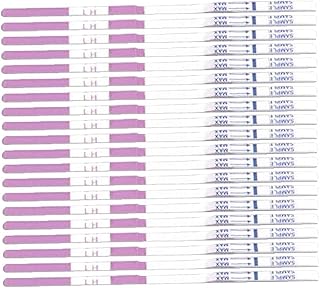 زد جيه سي كيو ايه شرائط اختبار التبويض او بي كيه للتنبؤ بالحمل بنتائج دقيقة، ورق اختبار LH 20 قطعة، مجموعة اختبار الحمل