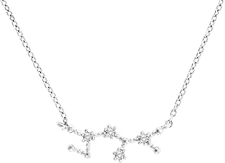 'PAVOI 14K Gold Plated Astrology Constellation Horoscope Zodiac Necklace 16-18'''