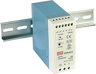 مصدر طاقة من مينك ويل MDR-60-12 تيار متردد الى تيار مستمر DIN-Rail 12 فولت 5 امبير 60 واط