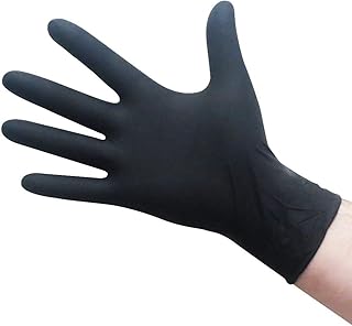 Boone Hearth All Purpose Black Nitrile Gloves 5 mil - 5.5 mil