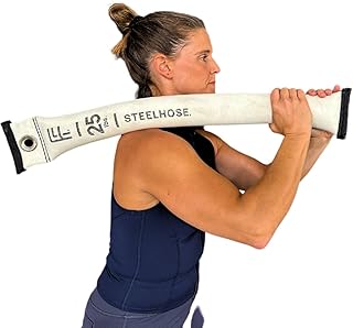 FitFighter Steelhose | Flexible Free Weight | 5-in-1 Dumbbell, Kettlebell, Sandbag, Medicine Ball, & Sledge | Indoor/Outdoor Home Gym Weights | Easy-to-Grip Weight For Full Body Workout | Available in