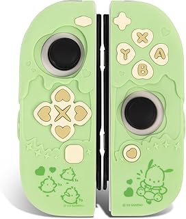 Kuitmor Switch Joy Con Controller Skin,Soft Silicone Protective Cover Case,Cute Anti-Scratch Protective Case for Nintendo Switch/OLED Joy Con Controllers