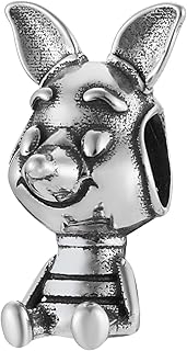 Bolenvi Cute Cartoon Characters Bead Charm Compatible with Pandora & Similar Bracelets, Necklaces & DIY Jewelry - Authentic 925 Sterling Silver Charm