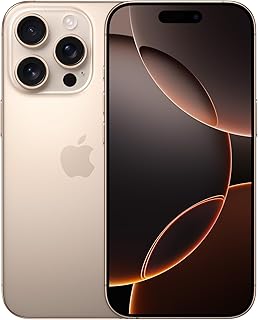 Apple iPhone 16 Pro‏ (128‎ GB) - تيتانيوم صحراوي