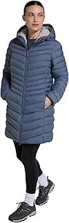 Mountain Warehouse Florence Womens Fur Lined Padded Jacket - Thermal Tested -40°C with Microfibre Insulation - Best for Autumn, Winter, Outdoors, Travelling & Hiking