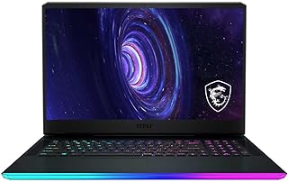 كمبيوتر ألعاب MSI GE76 رايدر 2022 17.3 بوصة 144Hz (RAM 64GB وSSD PCIe 1TB ومعالج انتل ثماني النواة i7-11800H (أفضل من رايزن 7 5800H) RTX 3060 وثاندربولت 4 واضاءة خلفية RGB وكيبل HDMI وويندوز 10