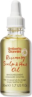امبيرتو جيانيني زيت روزماري لعلاج فروة الرأس والشعر 50 مل - نباتي ولم يتم اختباره على الحيوانات