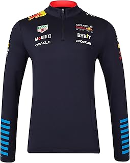 Castore Red Bull Racing F1 Team1/4 Zip Midlayer 2024 Navy