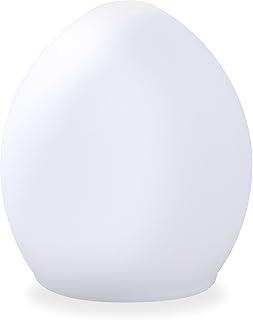 Arya HD 1434 Frosted Glass Diffuser, Mars, Glass, White, 11 x 15 x 17.1 cm