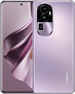 اوبو هاتف ذكي رينو 10 برو + 5G ثنائي شرائح الاتصال 12GB/256GB اندرويد مع Enco buds2 وصندوق هدايا دوري ابطال اوروبا ارجواني لامع