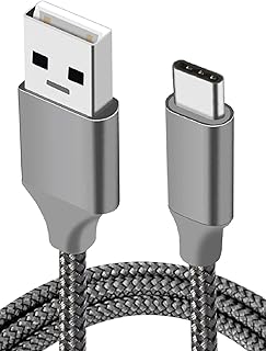 كيبل شاحن USB نوع C، بطول 10 قدم، سلك شحن سريع للغاية لسامسونج S9 S8 بلس، نوت 8، جوجل بيكسل 2 XL، 2، ال جي G7 V30S V35 ثينك، V30، سوني اكسبيريا XZ2، موتو G6، X4، ون بلس 6 5T، اتش تي سي U12+، زد تي اي