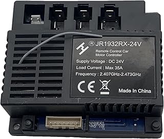 جهاز استقبال صندوق تحكم JR1932RX-24V متوافق مع جهاز تحكم عن بعد بلوتوث 2.4G، ملحق استقبال اشارة، تركيب اشارة، ركوب كهربائي للاطفال، قطع غيار سيارات اطفال، من فوليهوا