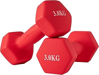 DAYONG Fitness Dumbbell Set of 2, Hexagonal Frosted Dumbbells for Men Women, Home Gym Equipment for Core Strength Training, Exercise Muscle.