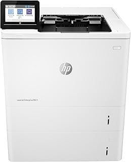 HP طابعة ليزر جت انتربرايز M611x أحادية اللون مزدوجة مع واي فاي مزدوج النطاق وصينية ورق اضافية (7PS85A)، من اتش بي