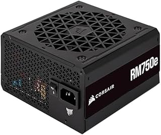 وحدة امداد الطاقة RM750e (2023) معيارية بالكامل منخفضة الضوضاء - متوافقة مع ATX 3.0 وPCIe 5.0 - مكثفات مصنفة 105 درجة مئوية - كفاءة 80 بلس جولد - دعم وضع الاستعداد الحديث - اسود