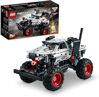 مجموعة الشاحنة الدلماسية مونستر مات من مونستر جام 42150 من LEGO Technic للأطفال الذين تبلغ أعمارهم 7 سنوات أو أكثر؛ هدية لمحبّي الشاحنات (244 قطعة)