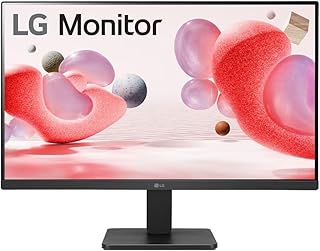 LG 24MR400-B، شاشة IPS FHD مقاس 24 انش مع تقنية AMD فري سينك، معدل تحديث 100 هرتز، وضع القراءة، تحكم على الشاشة، من ال جي، LCD، 1920 x 1080، أسود