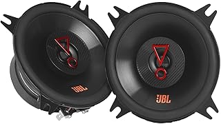 JBL Stage3 427F 2-Way Car Speaker Set by Harman Kardon - 150 Watt Car Speaker - 2 Piece Car HiFi Box Large 10 cm - 100 mm - 4 Inch without Grill Cover