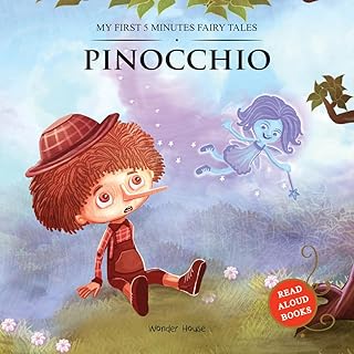 Wonder House Books My First 5 Minutes Fairy Tales Pinocchio : Traditional Fairy Tales For Children (Abridged And Retold)