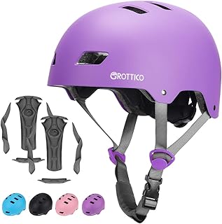 GROTTICO Toddler-Kids-Bike-Skate-Helmet for Boys Girls, Muti-Sport for Scooter Skateboard Helmet, Adjustable for 2-14 Years Older Children