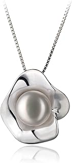 Rocio 9-10mm AA Quality Freshwater 925 Sterling Silver Cultured Pearl Pendant For Women