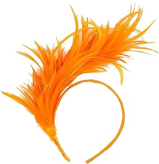 Headband Carnival Headdress Carnival Headband Women's Carnival Feather Hair Accessories 1920s Headband Feather Headband 20s Style Hairband Retro Hair Band Fascinator