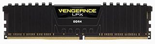 كورسير ذاكرة كمبيوتر مكتبي فينجيانس LPX 32GB (1 × 32GB) DDR4 2666 (PC4-21300) C16 - اسود