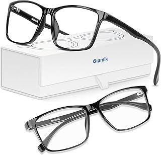 OIAMIK Blue Light Blocking Glasses: Computer Reading TV Phones Gaming Glasses Anti Eyestrain Blue Light Glasses for Woman/Men