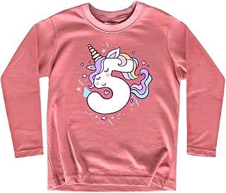 unicorn 5th birthday shirt outfit for girls 5 year old fifth birthday five tshirt