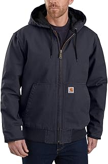 جاكيت Carhartt الرجالي النشط الكبير والطويل J130 (مقاسات عادية وكبيرة وطويلة)