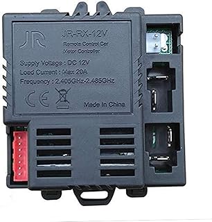 jiaruixin B المقبس jr-RX-12V استقبال المباراة 2.4G بلوتوث التحكم عن بعد الملحقات، مربع التحكم اللوحة الأم الاطفال ركوب على قطع غيار السيارات