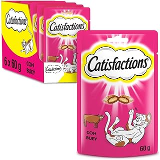 Catisfactions Awards for Cats, Beef (6 x 60g pack)