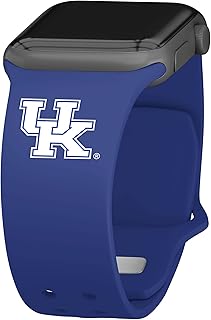 سوار ساعة رياضية من السيليكون من AFFINITY BANDS Kentucky Wildcats متوافق مع Apple Watch