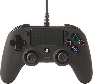 ذراع تحكم سلكية لجهاز PS 4 من ناكون، اسود، بلاي ستيشن، USB