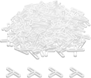 HARFINGTON 200pcs Tile Spacers 5mm Hard Plastic t Type Tiles Leveler Spacer Installation Ceramic Spacing Clips for Wall Floor