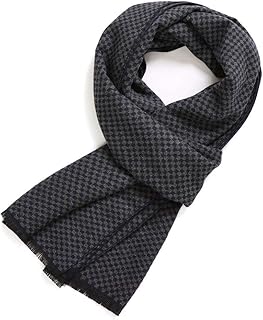 FULLRON Men Winter Scarf Soft Warm Long Cashmere Feel Scarves