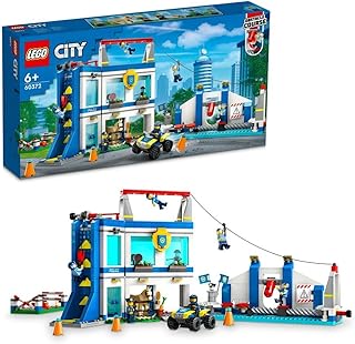 مجموعة أكاديمية تدريب الشرطة 60372 من LEGO City؛ تضم مضمار الحواجز الممتع؛ هدية للأطفال الذين تبلغ أعمارهم 6 سنوات أو أكثر (823 قطعة)