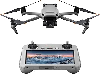 DJI طائرة درون فلاي مور من مافيك 3 كلاسيك (DJI RC) مع كاميرا سيموس هاسيلبلاد 4/3 للمحترفين، فيديو HD 5.1K، وقت طيران 46 دقيقة، مستشعر عوائق متعدد الاتجاهات، نطاق نقل 15 كم