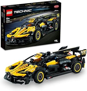 مجموعة بوغاتي بوليد 42151 من LEGO Technic؛ هدية نموذج قابل للبناء للأطفال الذين تبلغ أعمارهم 9 سنوات أو أكثر ويحبّون ألعاب سيارة السباق (905 قطع)