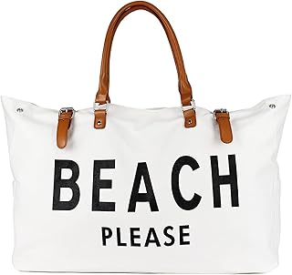 Beach Tote Bag for Women Waterproof Sandproof