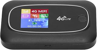 V بيست لايف راوتر هوت سبوت واي فاي 4G LTE 2.4G CAT4 150Mbps لاسلكي محمول مع فتحة شريحة اتصال، يدعم اتصال 10 اجهزة، للمنزل والمكتب والاماكن الخارجية، أسود