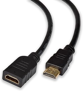 وصلة وصلة HDMI عالية السرعة بدقة 4K من ايه في لينك | كيبل بطول 0.5 متر انثى الى ذكر | متوافق مع دولبي ترو اتش دي و4 كيه الترا اتش دي