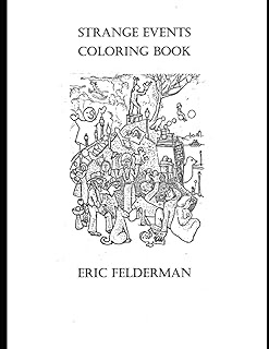 Strange Events Coloring Book