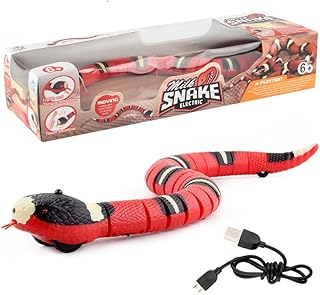 SMARTVEHICLE - Remote Control Snake Animal Тоу With USB Prank Kids Тоуs For Novelty Gifts (9909s)